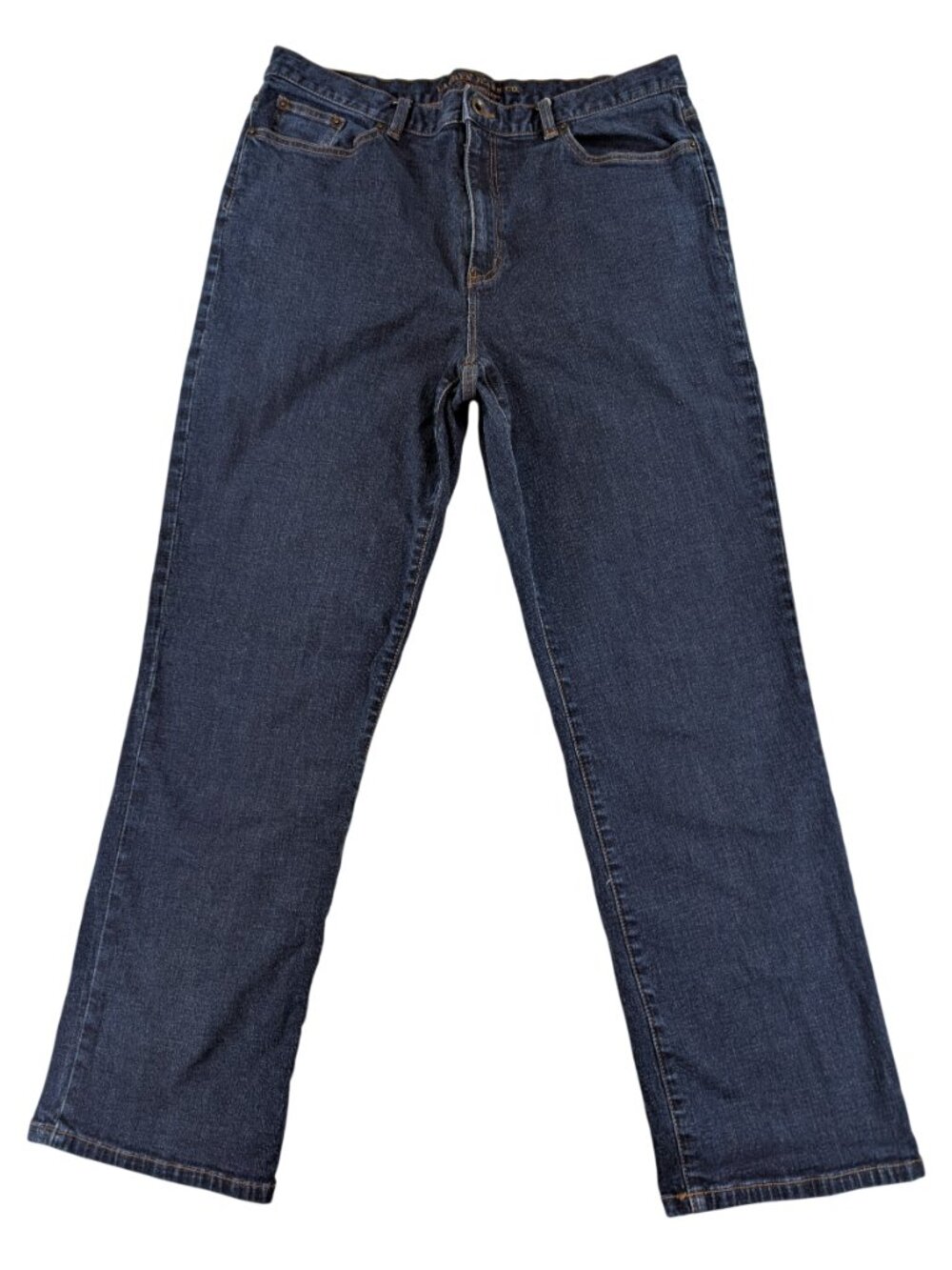 Lauren Jeans Co Ralph Lauren Blue Denim Jeans 14 Straight Leg Classic